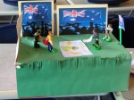 Diorama of Cricket-Australia